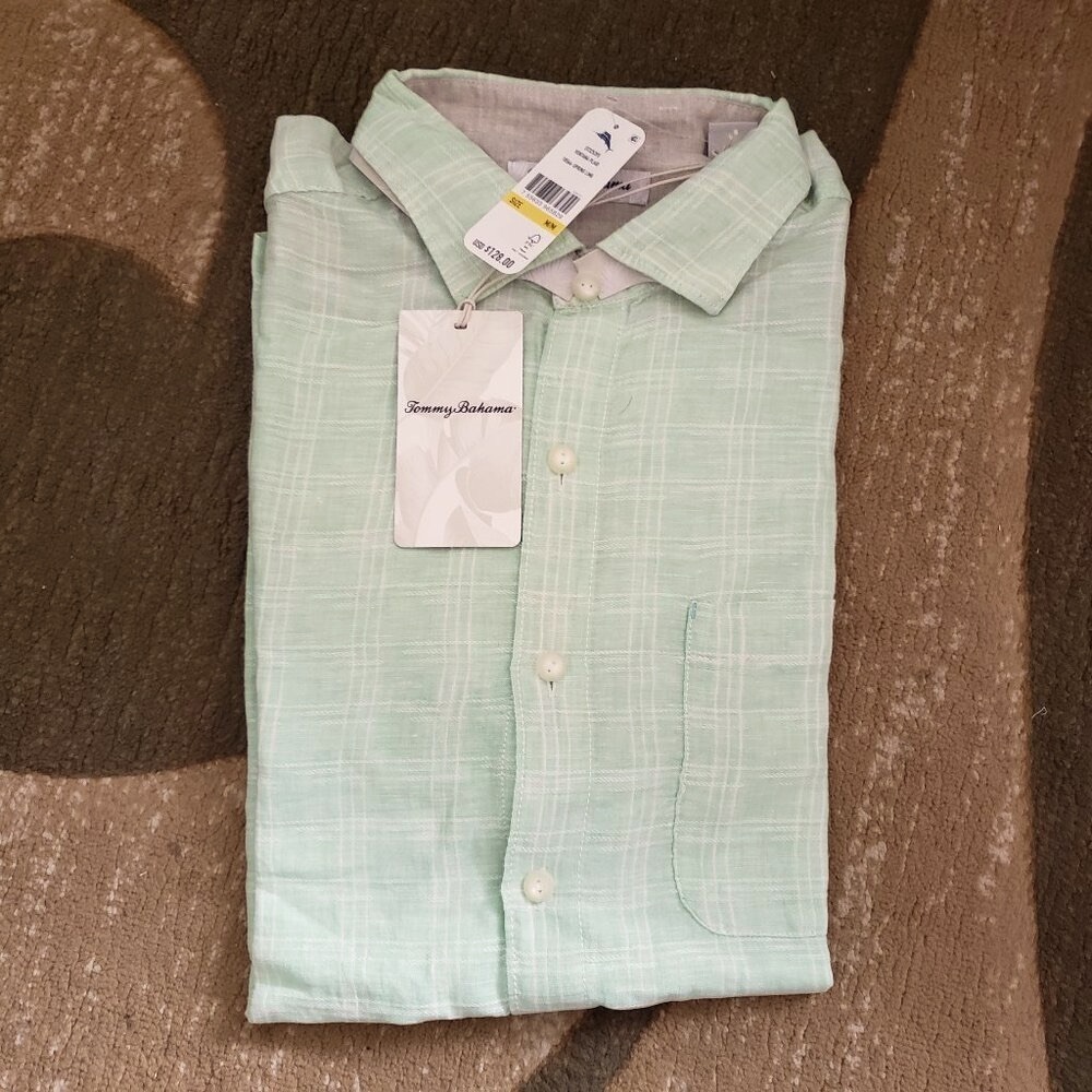 NWT Tommy Bahama long sleeve, Med.